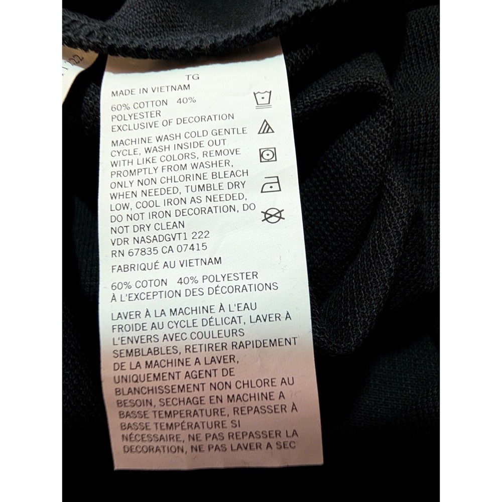 Nautica Polo Men's Sz XL Black‎ Short Sleeve 1/4 Button Collared Shirt XLarge - Picture 6 of 7